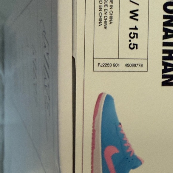 Nike dunk low custom size 14 new Miami